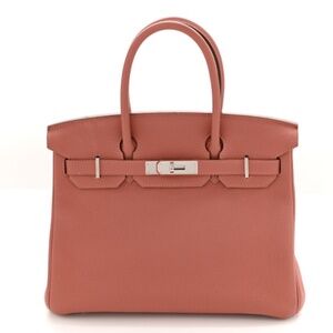 SOLD Hermes Birkin 30 Togo Rose Thé